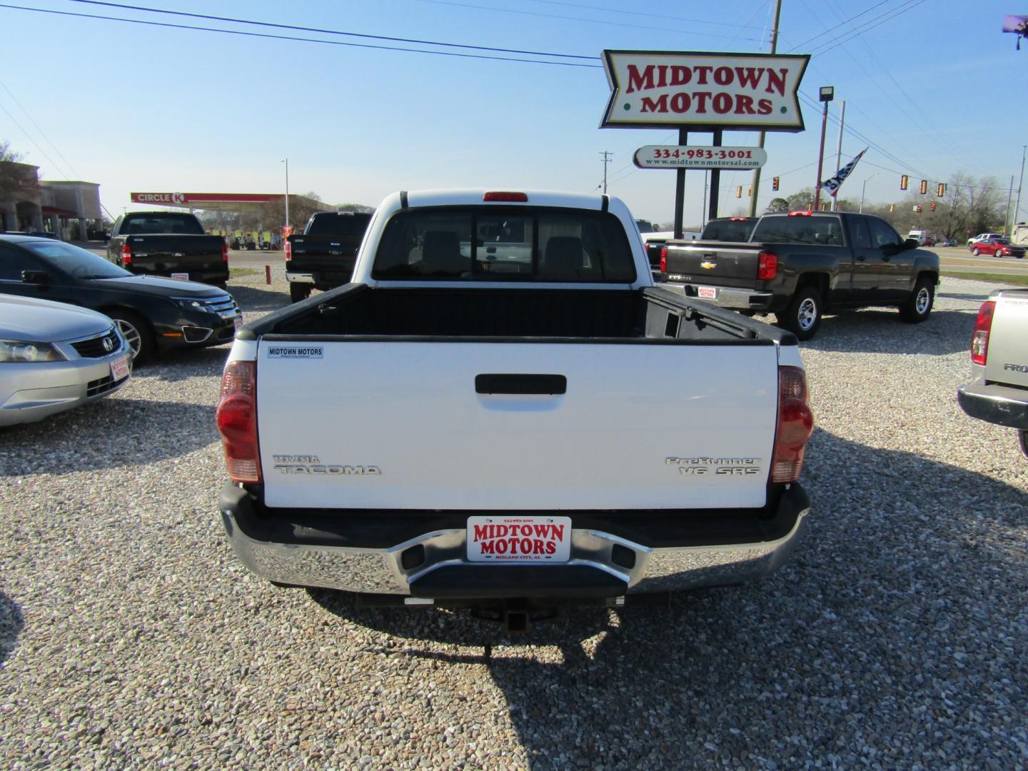 2008 White /Tan Toyota Tacoma PreRunner Access Cab V6 2WD (5TETU62N78Z) with an 4.0L V6 DOHC 24V engine, Automatic transmission, located at 15016 S Hwy 231, Midland City, AL, 36350, (334) 983-3001, 31.306210, -85.495277 - Photo#6